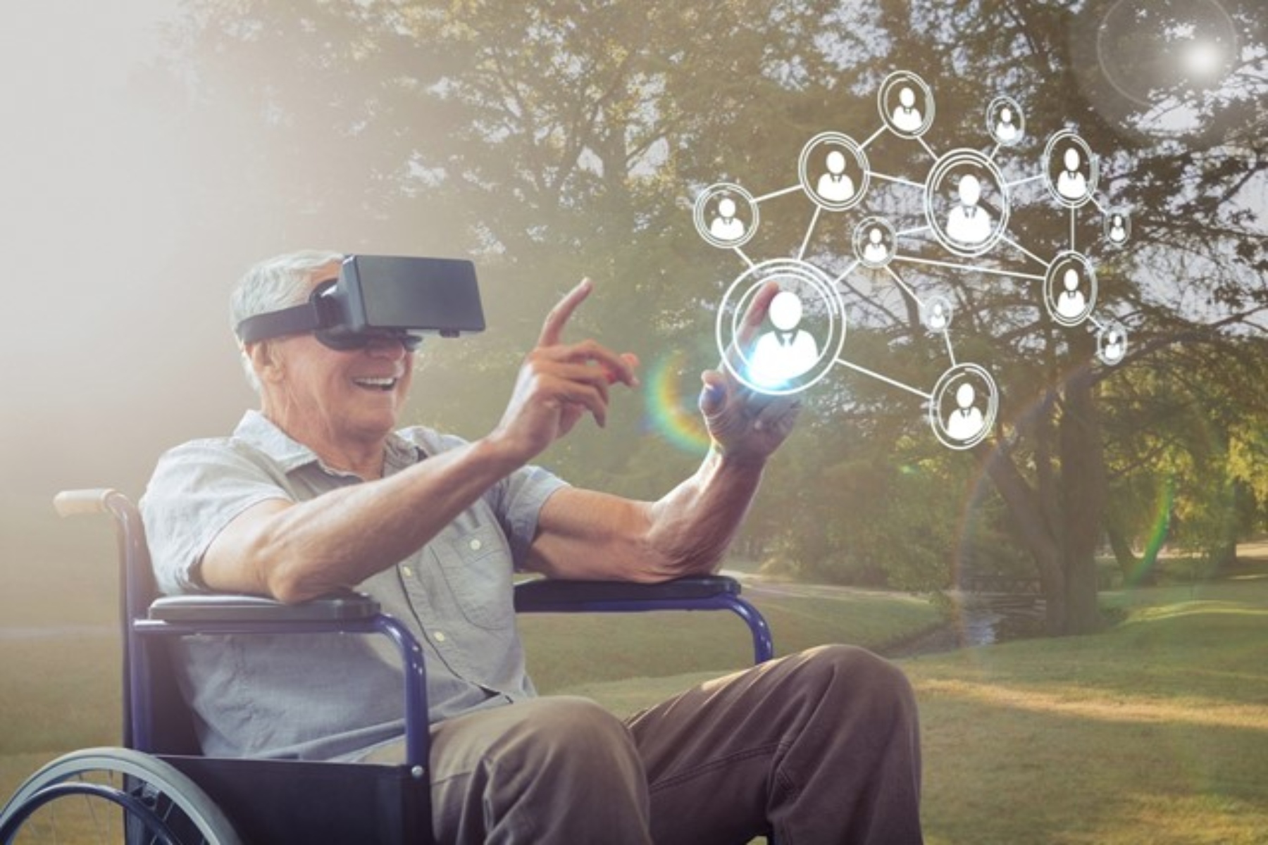 Εικονική πραγματικότητα: Πολλά υποσχόμενη στην ανακουφιστική φροντίδα