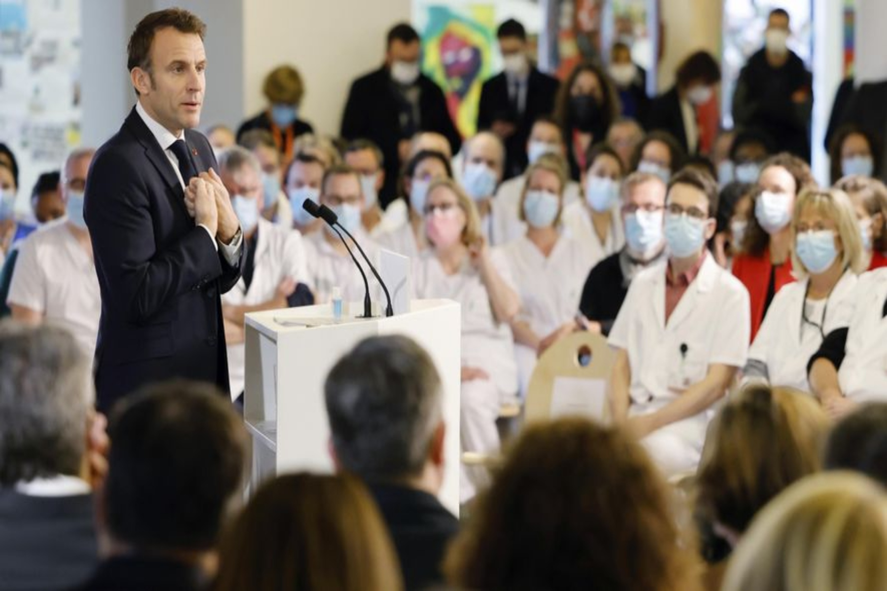 Γαλλία: Ο Μακρόν ανακοίνωσε την αναμόρφωση του γαλλικού συστήματος υγείας