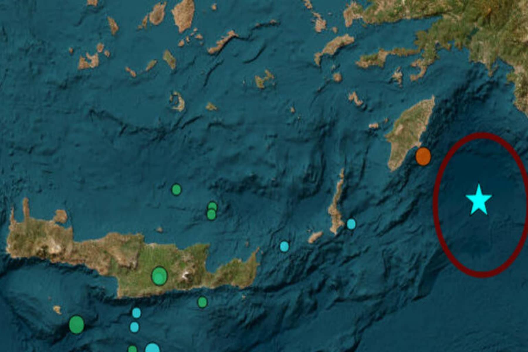 Σεισμός τώρα: Μεγάλος σεισμός έγινε ανοιχτά της Ρόδου