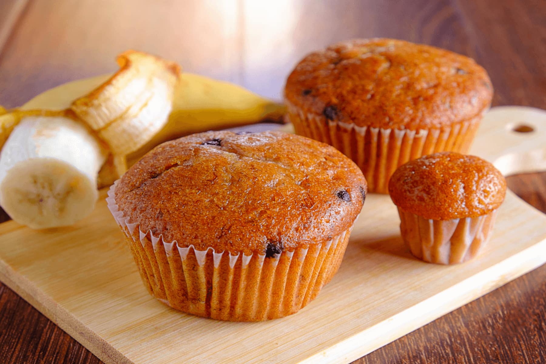 Μπανάνα: Δημιουργήστε εύκολα muffins με μπανάνα