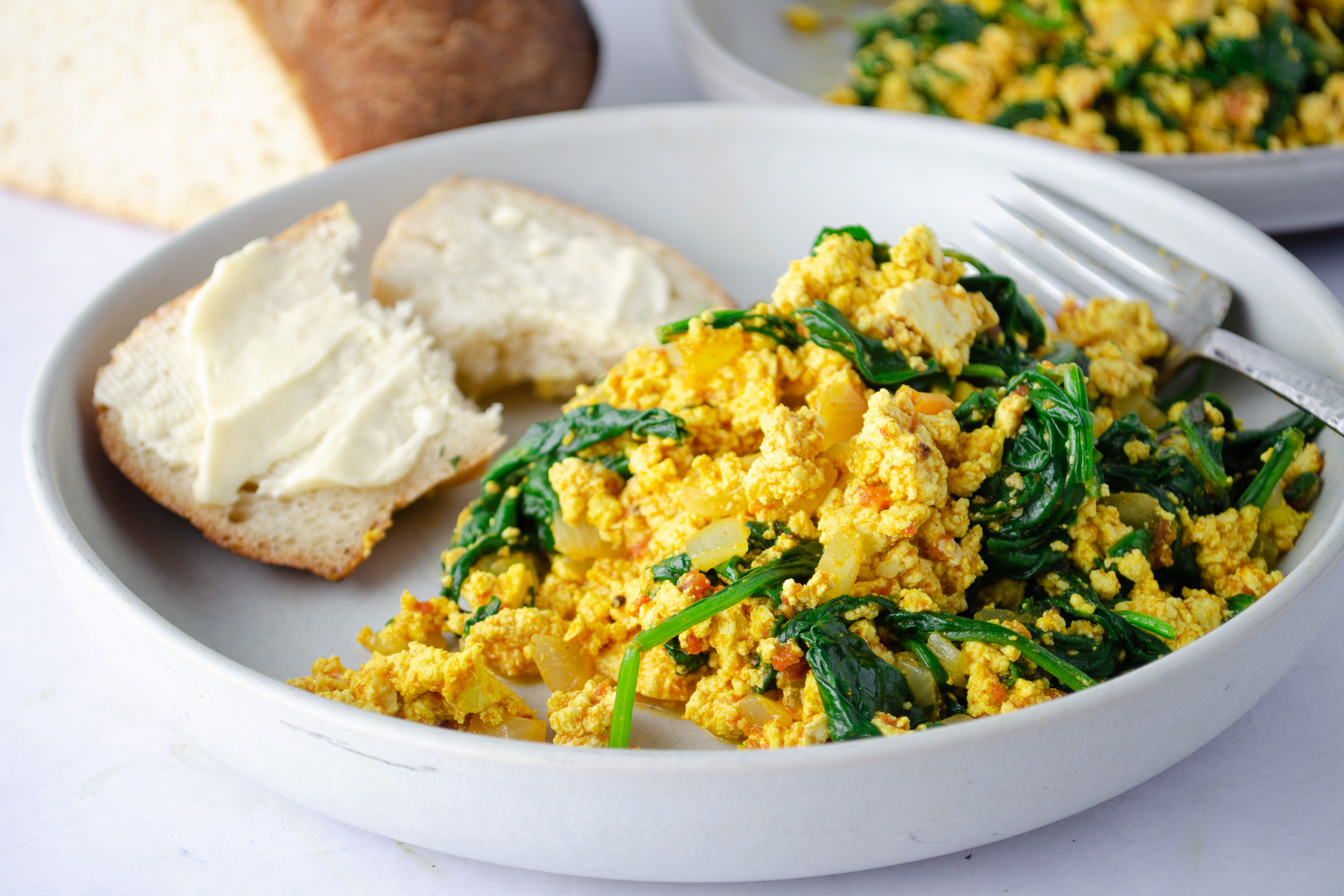 Διατροφή: Scramble με αυγά και σπανάκι