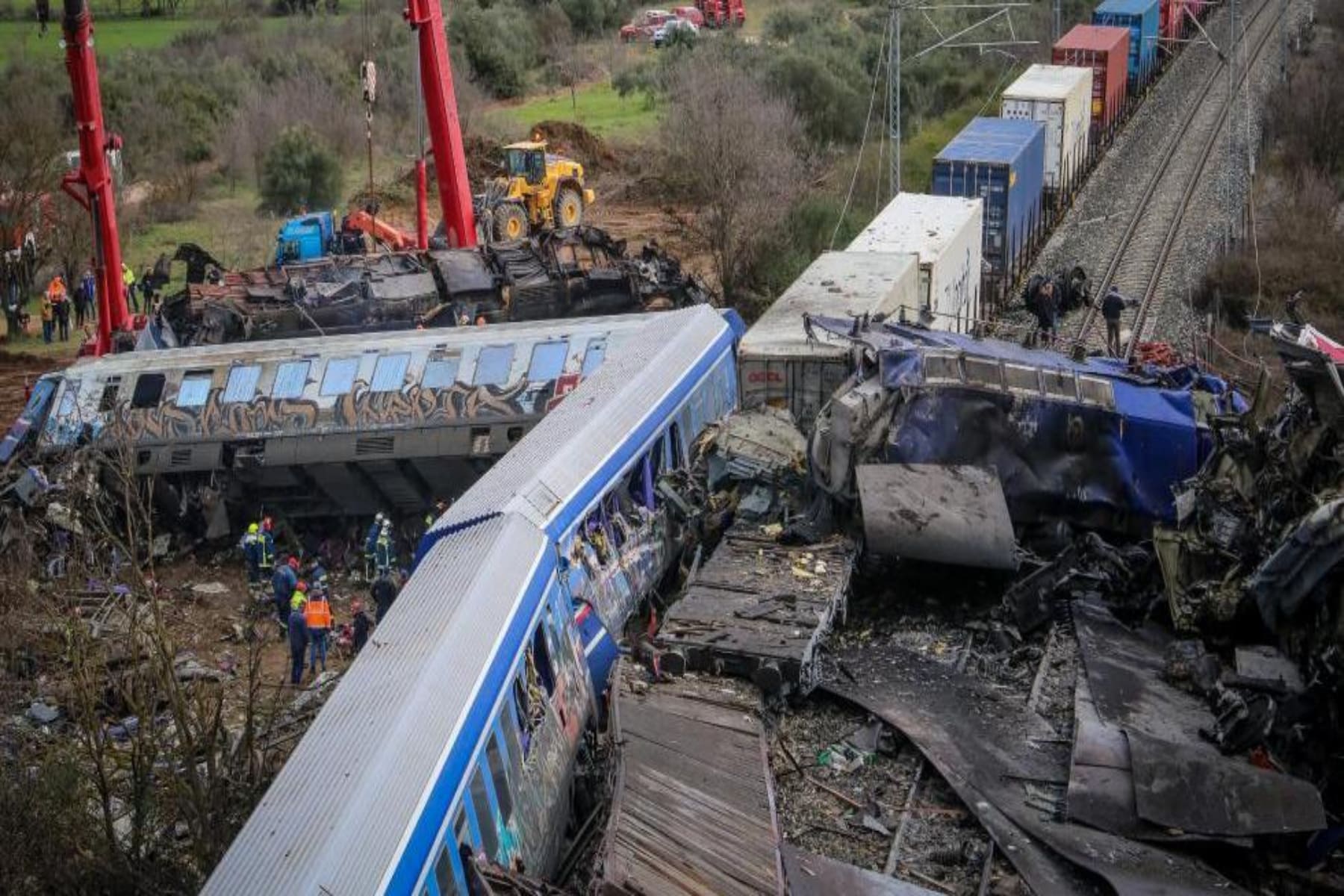 Τέμπη: Οι έρευνες του δυστυχήματος ολοκληρώνονται