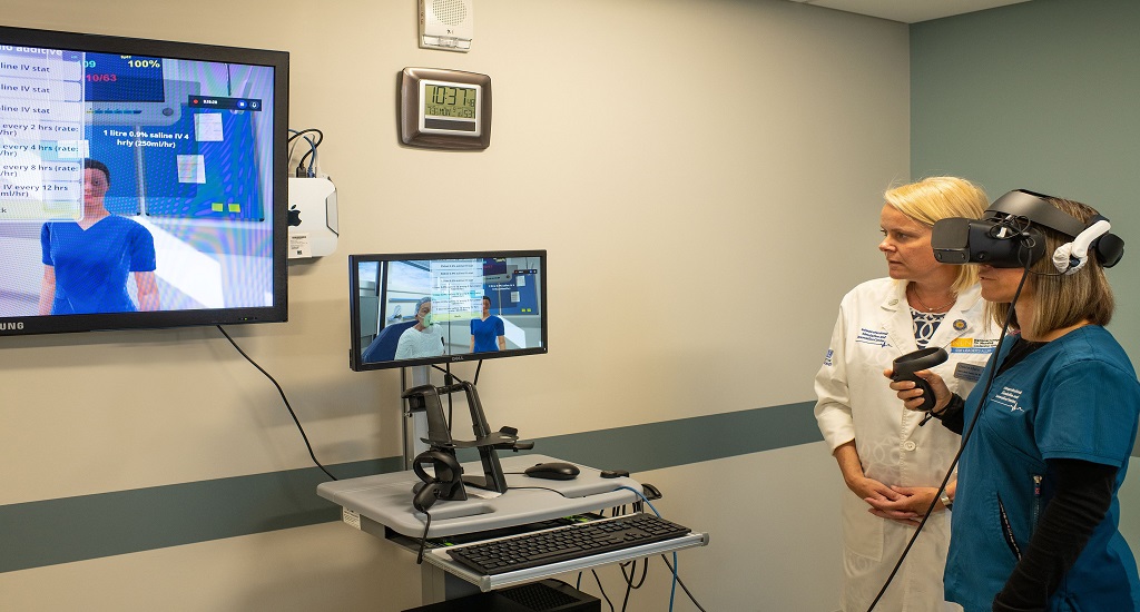 Εκπαίδευση Νοσηλευτών: Καλύτερες οι επιδόσεις μέσω εικονικής πραγματικότητας έναντι των επιδόσεων σε εσωτερικούς ασθενείς