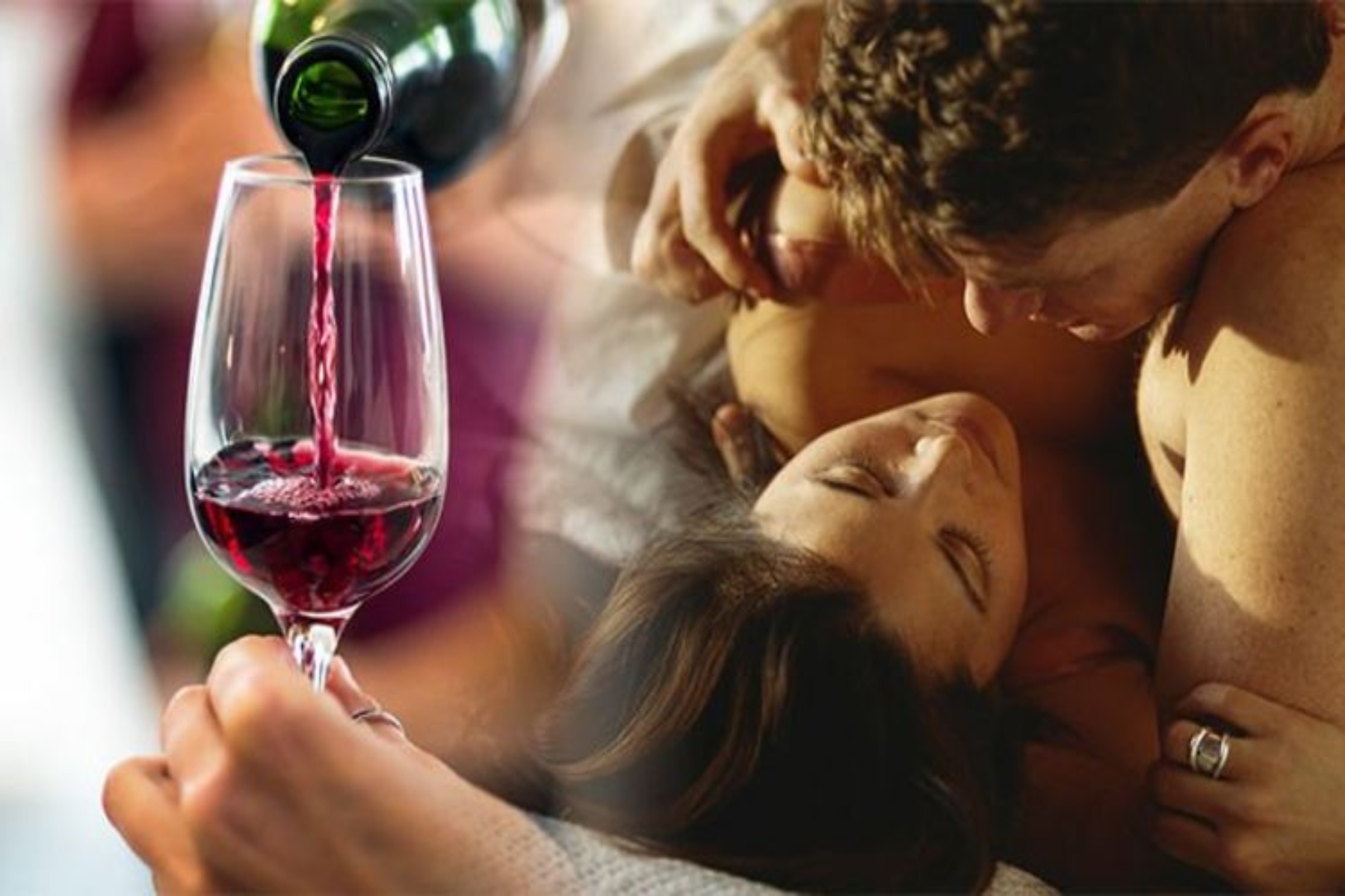 Κόκκινο κρασί σεξ: Ποιο είναι το καλύτερο αλκοόλ για υπέροχο σεξ;