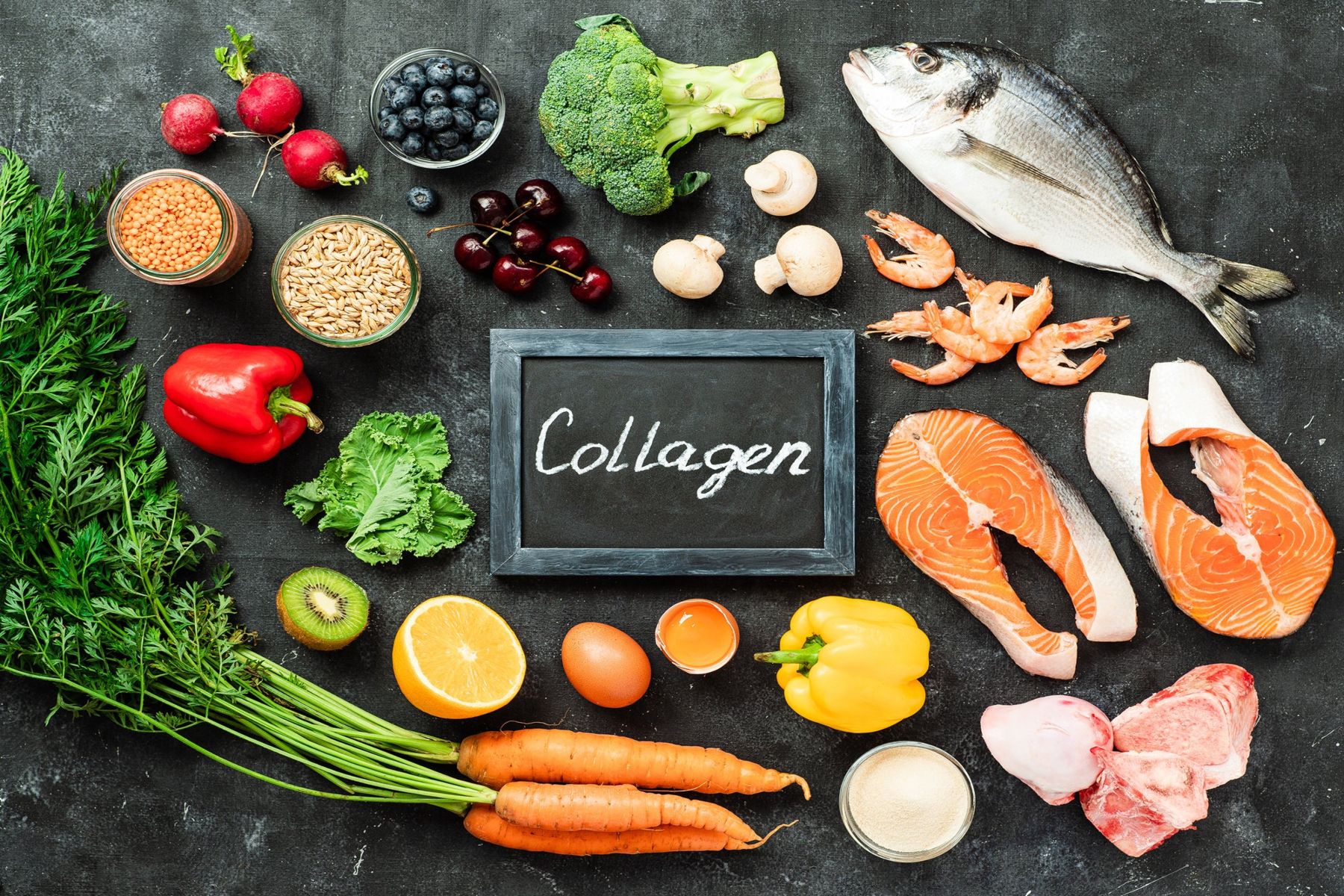 Κολλαγόνο τρόφιμα: Ποια τρόφιμα αυξάνουν το κολλαγόνο στο δέρμα σας;