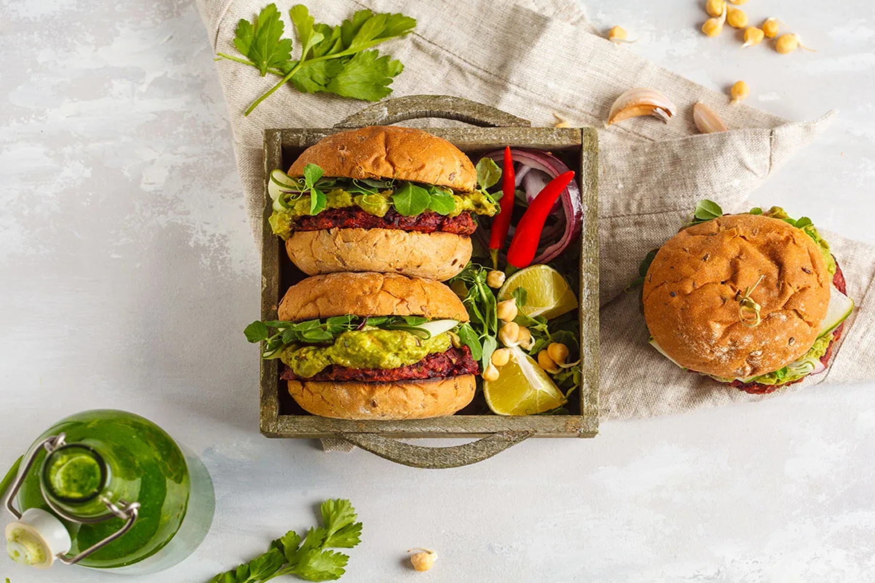 Μπιφτέκια λαχανικών: Τα veggie burgers ταιριάζουν στην υγιεινή διατροφή;