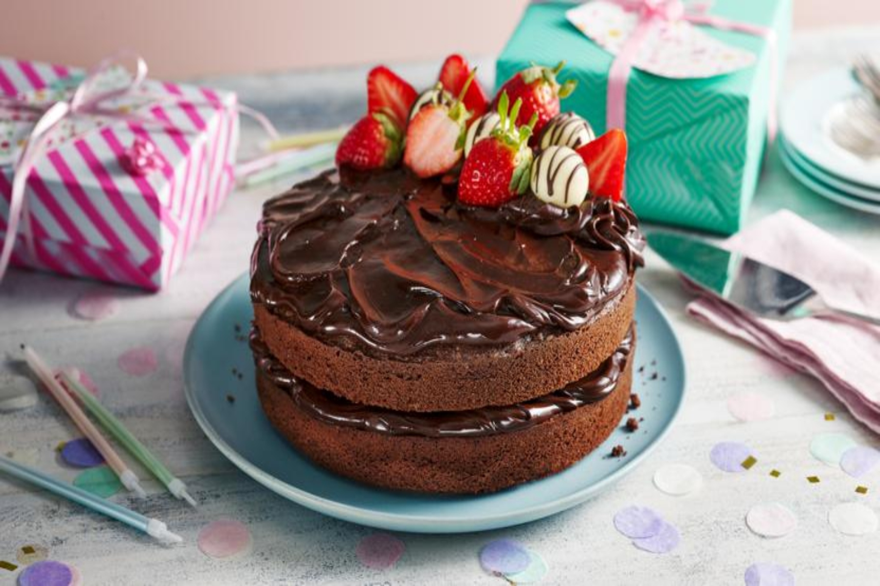 Τούρτα σοκολάτας: Μια πεντανόστιμη τούρτα σοκολάτας έτοιμη σε 25 λεπτά