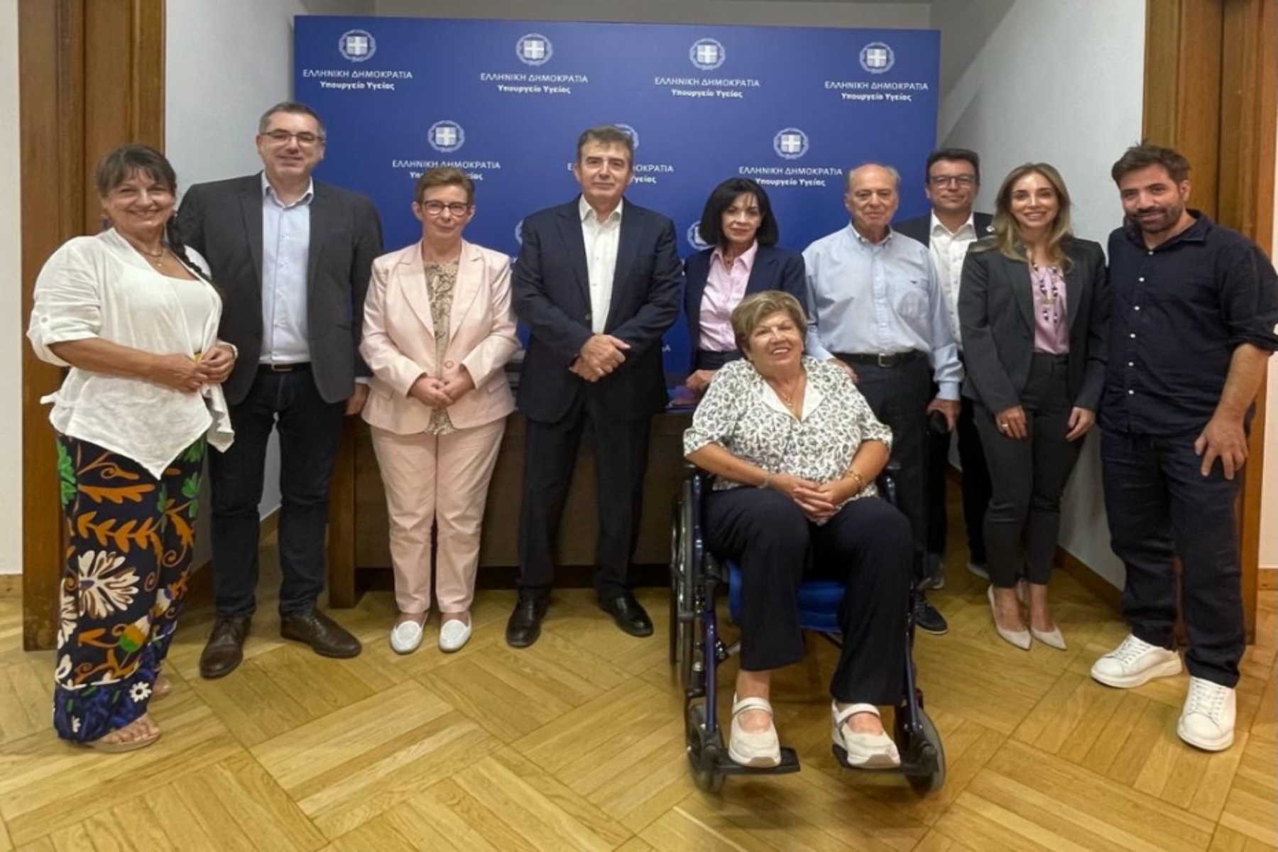 Υπουργείο Υγείας: Συνάντηση Μιχάλη Χρυσοχοΐδη με την Ένωση Ασθενών Ελλάδος