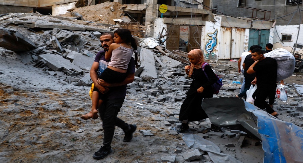 Ερυθρός Σταυρός Λωρίδα της Γάζας -  Άρνηση εγκατάλειψης των αδύναμων παρά τις εντολές για εκκένωση