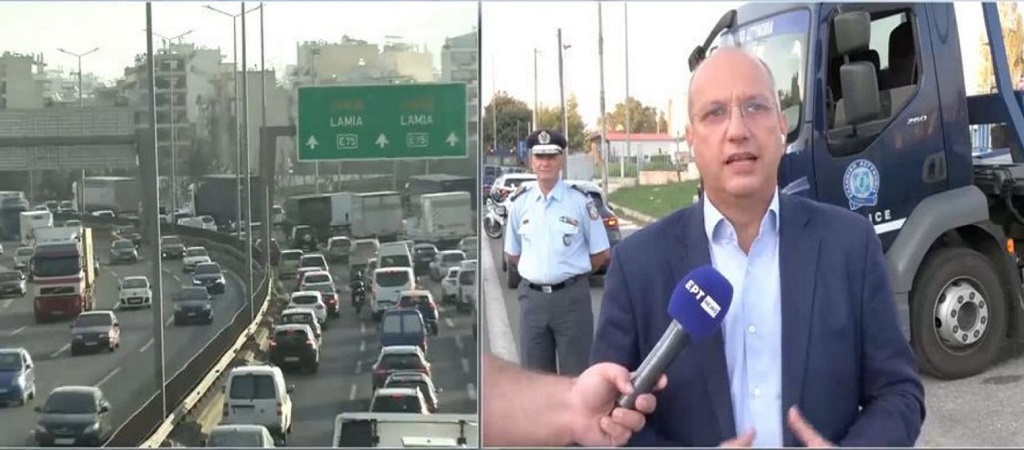 Γιάννης Οικονόμου: Μέτρα για τη μείωση του κυκλοφοριακού στην Αθήνα και την αποσυμφόρηση του Κηφισού ανακοίνωσε ο υπουργός