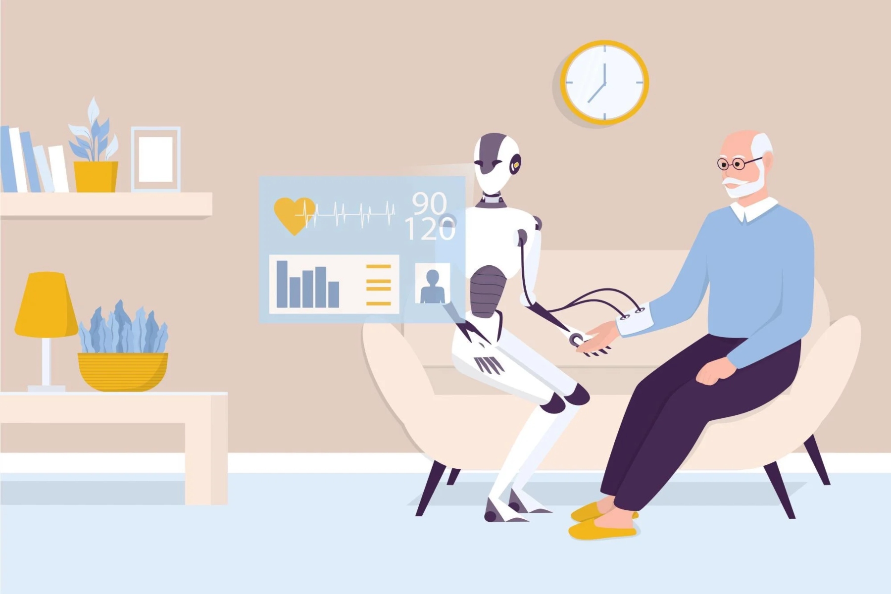 AI ηλικιωμένοι: Ποιος ο ρόλος της τεχνητής νοημοσύνης στην φροντίδα των ηλικιωμένων;