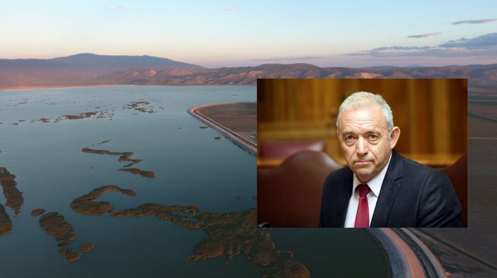 Επισημάνσεις Ευθύμη Λέκκα για το μέλλον της λίμνης Κάρλα