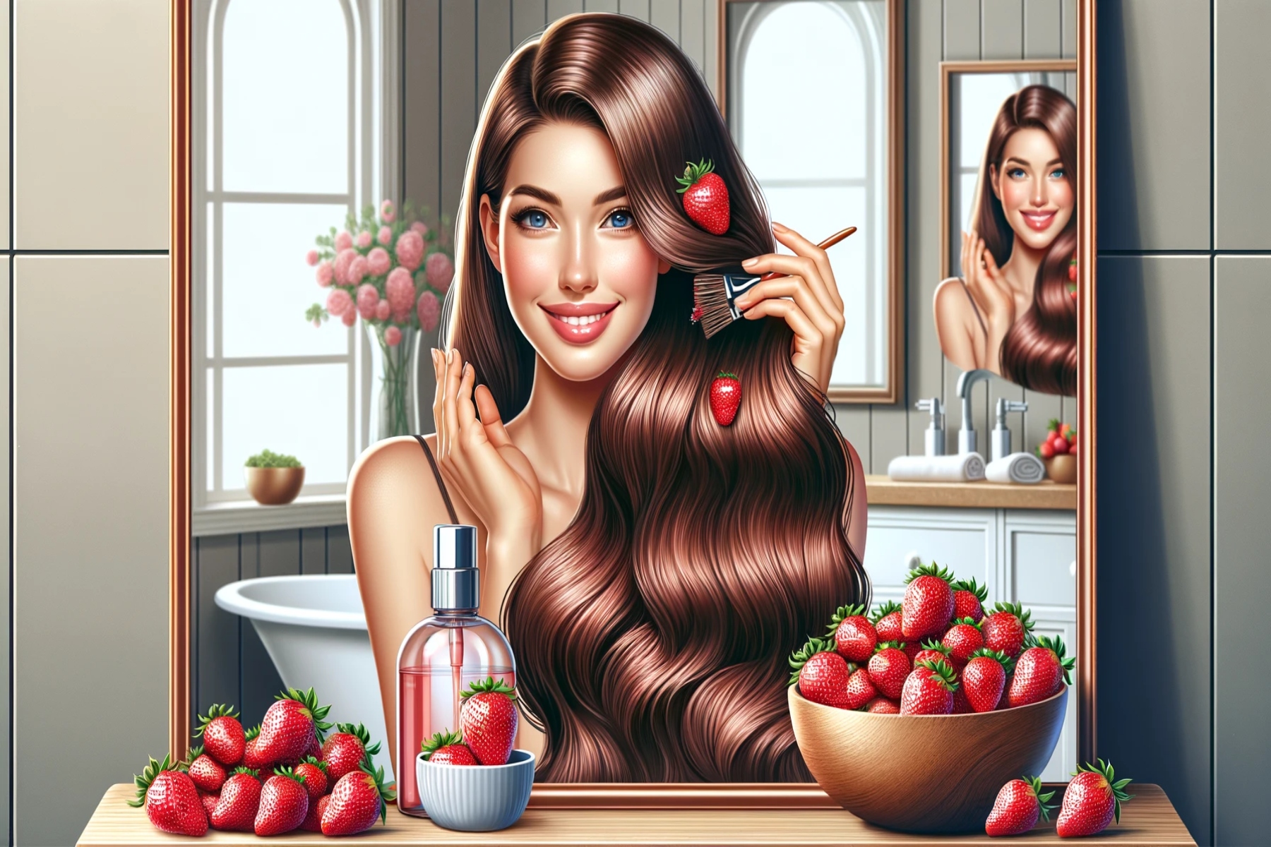 Με ποιον τρόπο οι φράουλες διατηρούν τα μαλλιά σας ενυδατωμένα;
