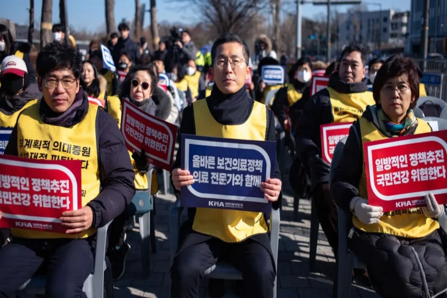 Γιατροί της Νότιας Κορέας απεργούν σε ένδειξη διαμαρτυρίας
