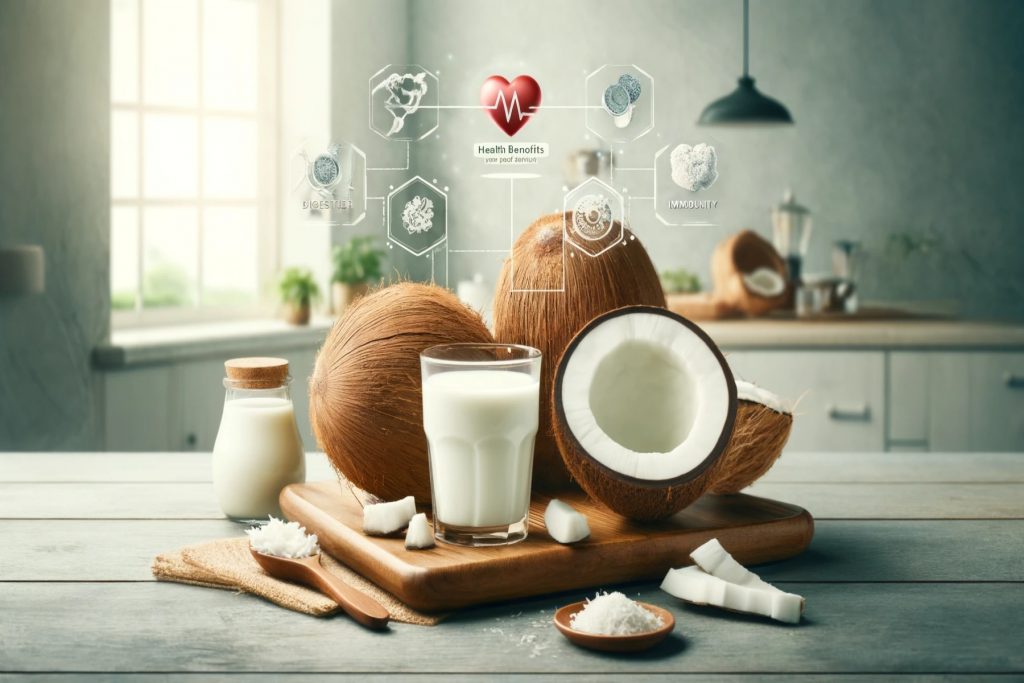 Γάλα καρύδας: Ένα ελιξίριο γεμάτο θρεπτικά συστατικά για υγεία και ευεξία