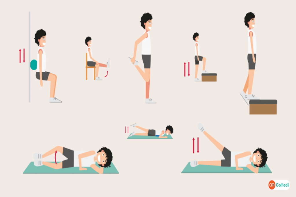  Ποιες είναι οι καλύτερες ασκήσεις για την ανακούφιση του πόνου στο γόνατο;