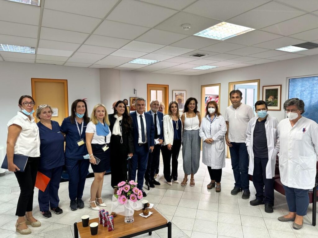 Επίσκεψη της Γενικής Γραμματέως Υπηρεσιών Υγείας σε Νοσοκομεία της Θεσσαλονίκης 