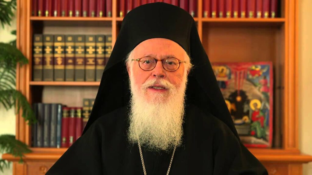 Η εξέλιξη της πορείας υγείας Μακαριωτάτου Αρχιεπισκόπου Αλβανίας