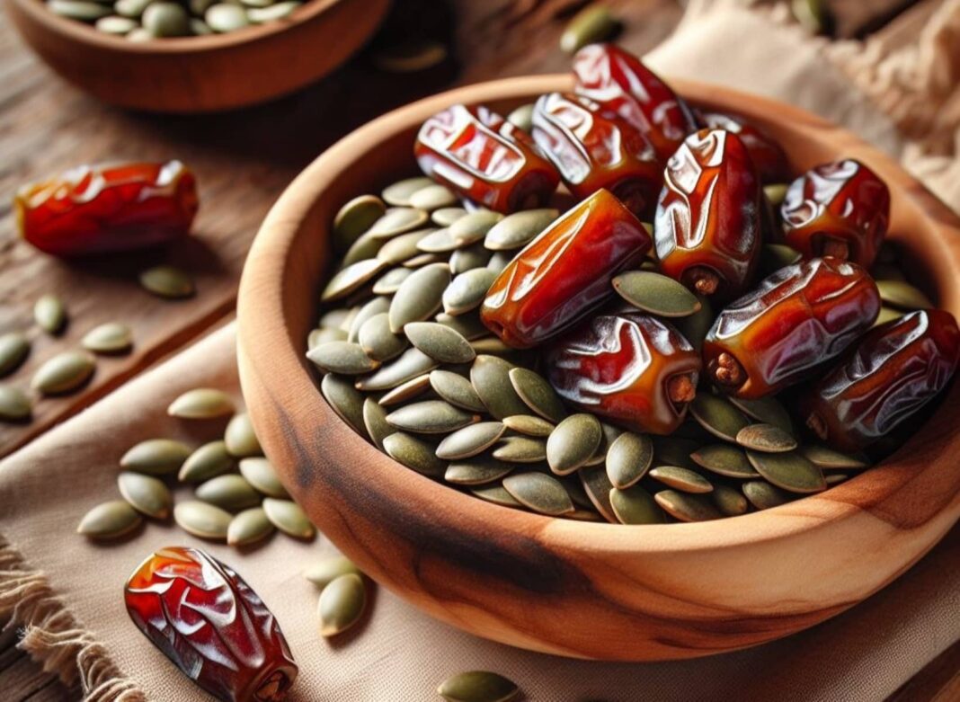 Χουρμάδες με Κολοκυθόσπορους: Ένας Ιδανικός Συνδυασμός για Υγεία και Ενέργεια