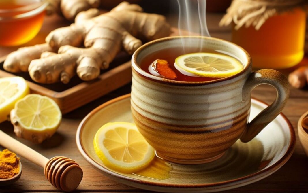 Κρυολόγημα: Το μαγικό ρόφημα με τζίντζερ, κουρκουμά, λεμόνι και μέλι για την αντιμετώπιση του κρυολογήματος