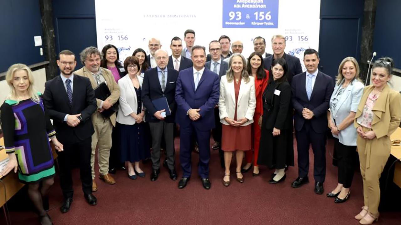 Στο Υπουργείο Υγείας  αξιωματούχοι της Αμερικανικής Πρεσβείας