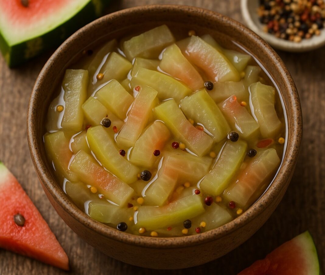 Τουρσί από Φλούδα Καρπουζιού: Μια Γλυκόξινη Έκπληξη από τα Υπολείμματα