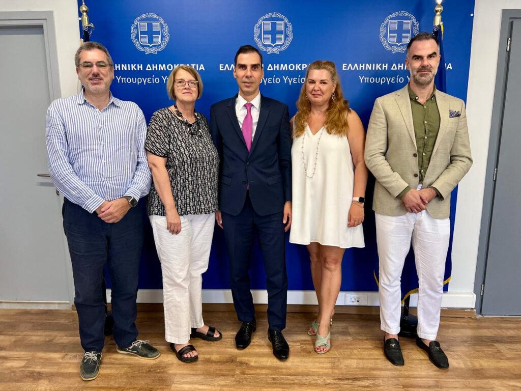 Συνάντηση της Ένωσης Ασθενών Ελλάδας με τον Υφυπουργό Υγείας Μάριο Θεμιστοκλέους