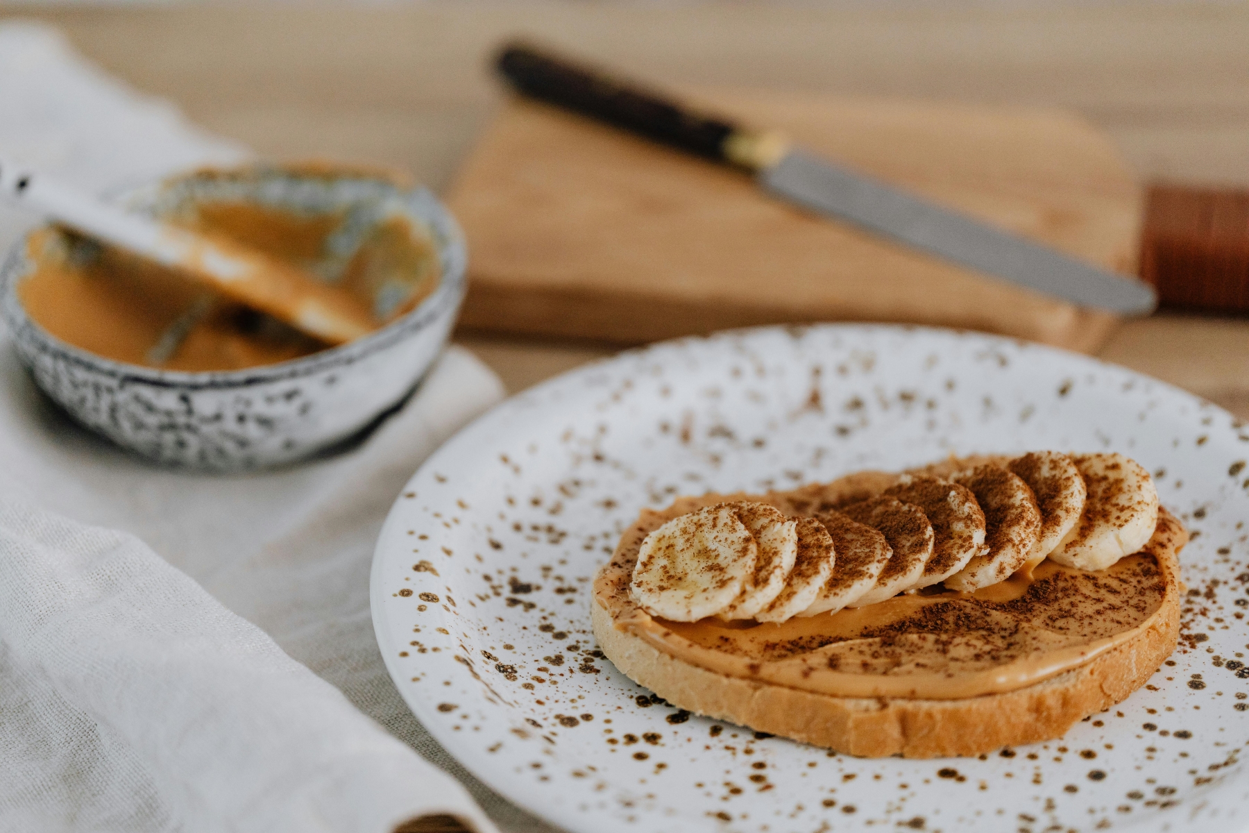 Μπανάνα και φυστικοβούτυρο: Ιδανικό γεύμα πριν την προπόνηση