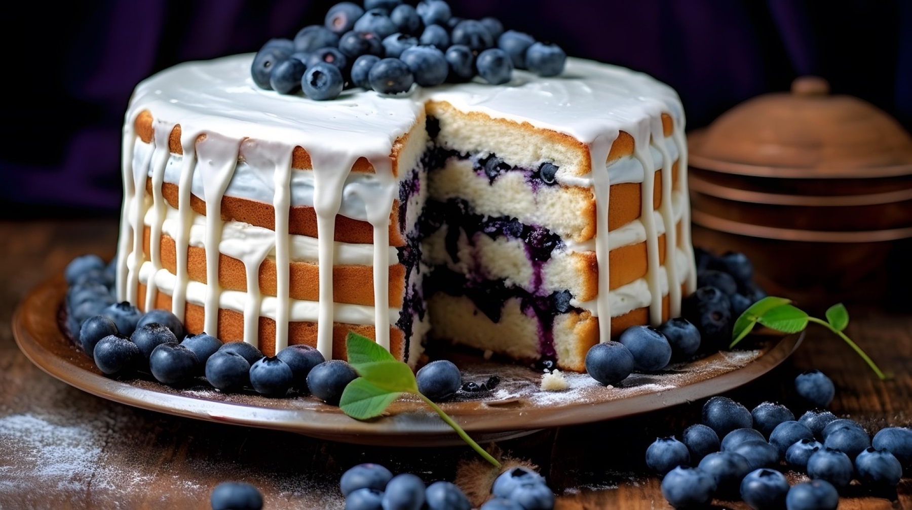 Κέικ με μύρτιλα: Πώς να φτιάξετε ένα σπιτικό blueberry cake