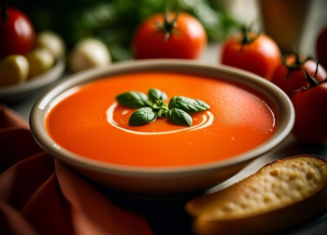 Ντομάτα Σούπα: Η Τέλεια Συνταγή για Ζεστασιά και Απόλαυση