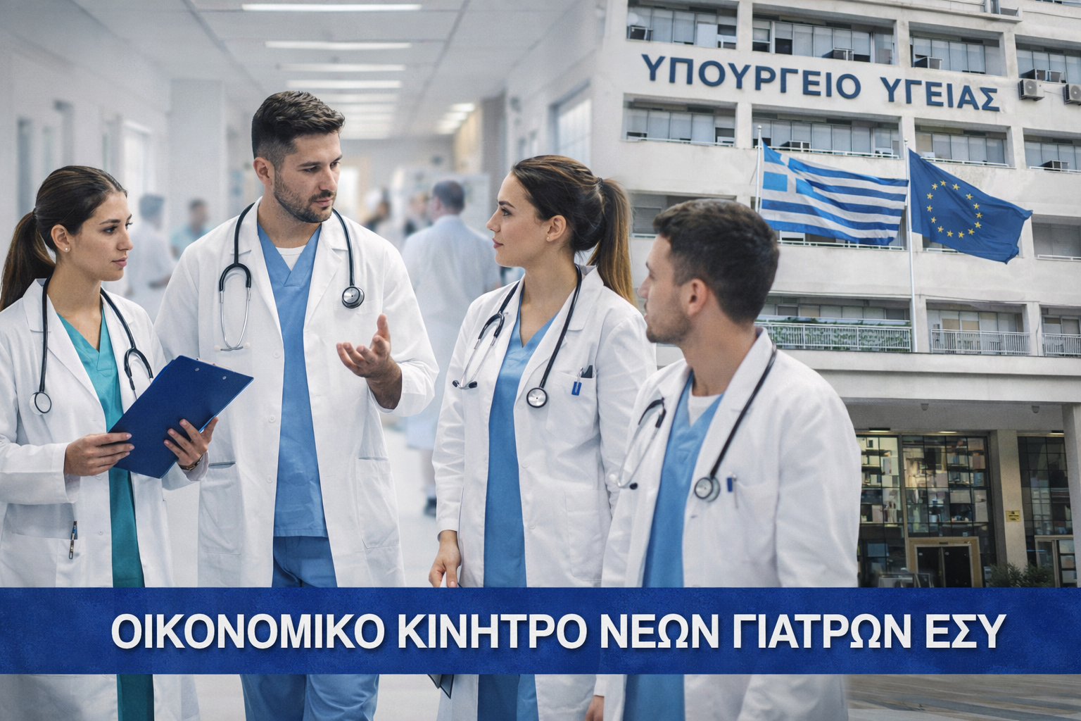 Νέο οικονομικό κίνητρο για νέους γιατρούς ενισχύει κρίσιμες ειδικότητες του ΕΣΥ