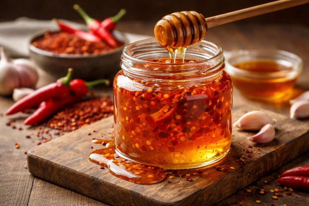 Hot Honey Sauce : Η Γλυκοπικάντικη Σάλτσα που Απογειώνει Κάθε Πιάτο