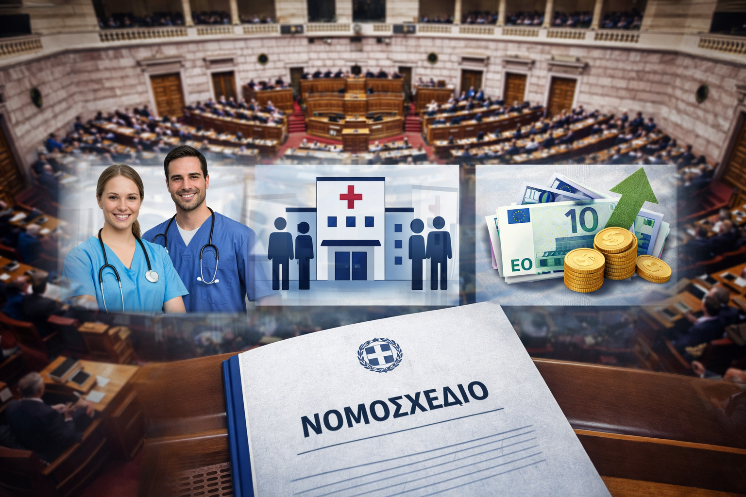 Υπουργείο Υγείας: Έρχεται ερανιστικό νομοσχέδιο με ενίσχυση νοσηλευτών και ταχύτερες προσλήψεις
