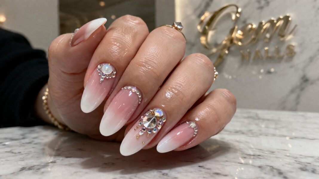 Gem Nails: Η Λάμψη της Πολυτέλειας στα Νύχια