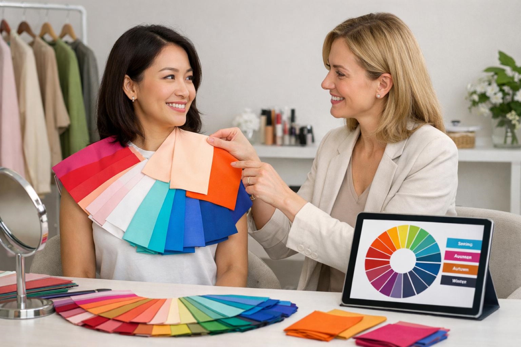 Personal Color Analysis: Ανακάλυψε τα χρώματα που αναδεικνύουν τη φυσική σου ομορφιά
